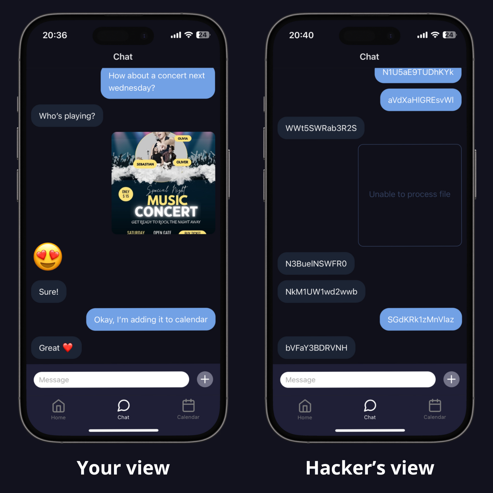 Secure conversations
